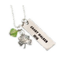 Customize Clover Charm Necklace